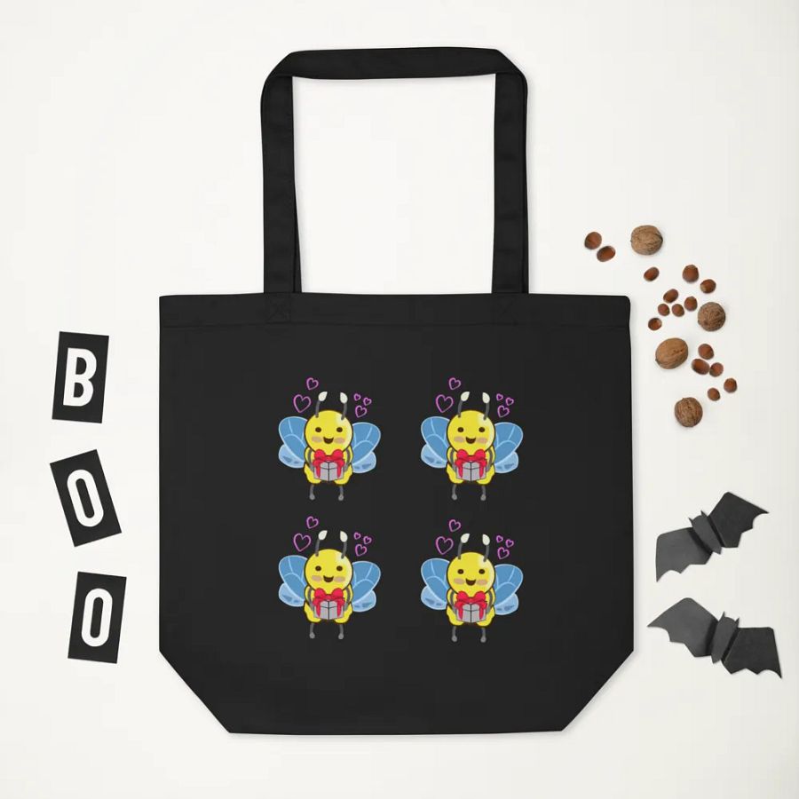 Zizzle gift emote tote bag product image (2)