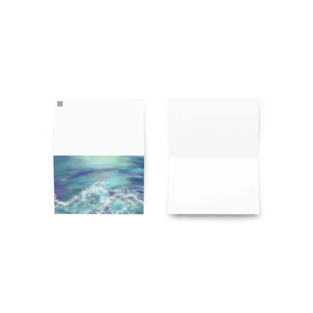 Ocean Wave Card product image (4)