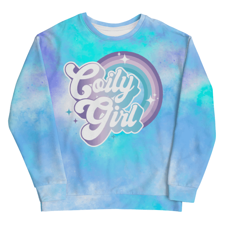Coily Girl Tie-Dye Crewneck product image (1)