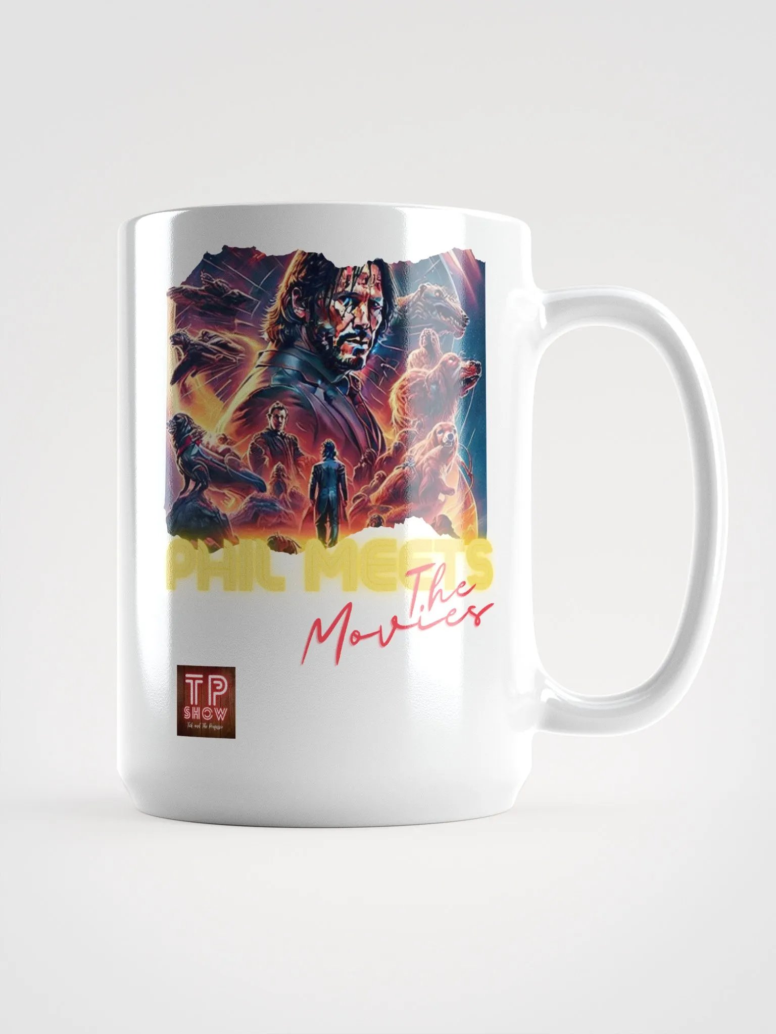 Phil meets the movies coffee cup product image (1)