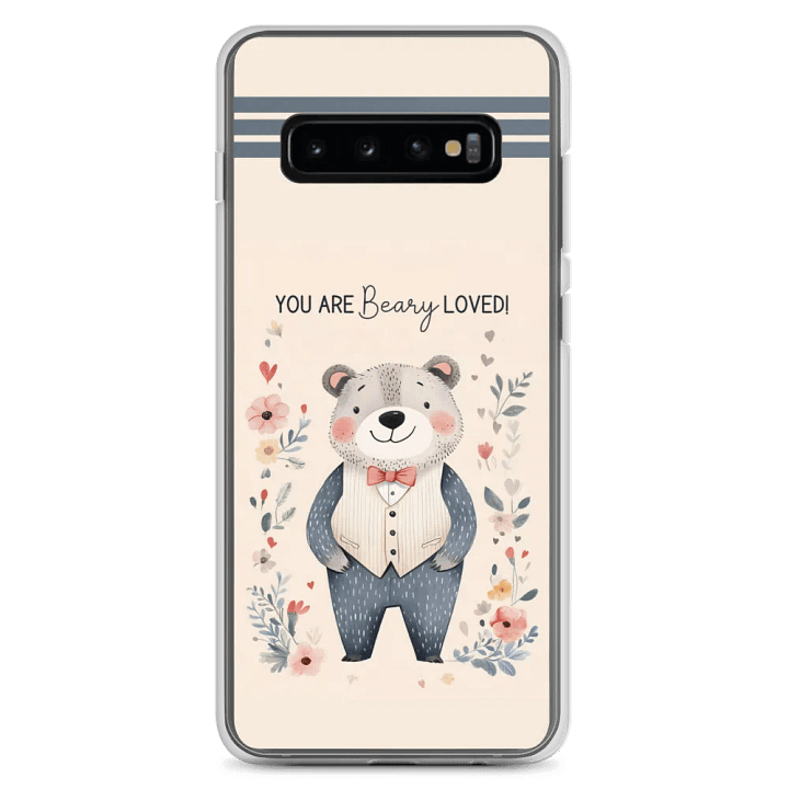 Adorable Bear-Themed Samsung Phone Case product image (2)