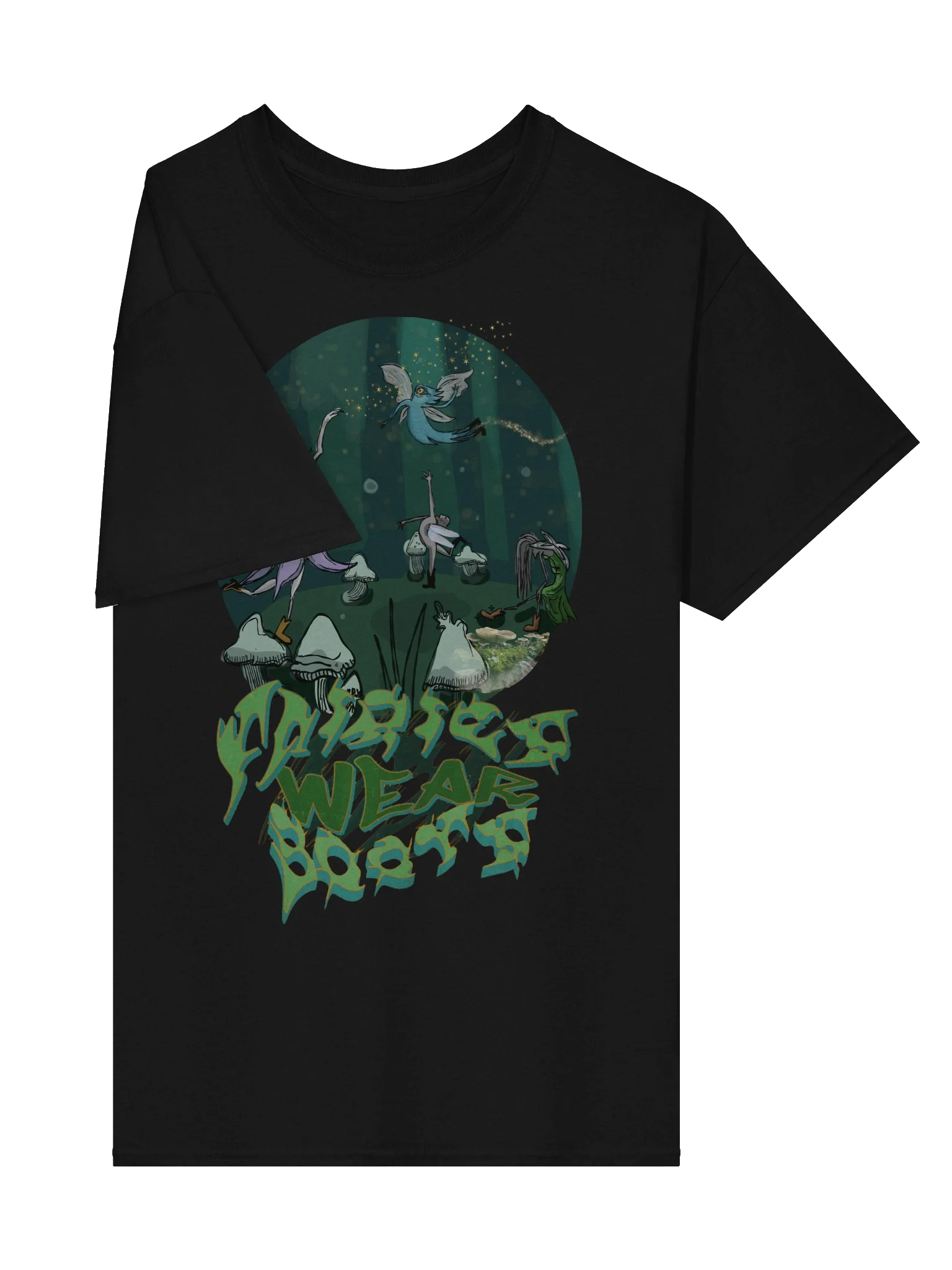 Whimsical Forest Fairy T-Shirt product image (4)