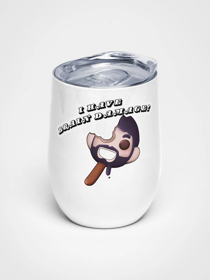 Quirky 'Brain Damage' Wine Tumbler product image (1)
