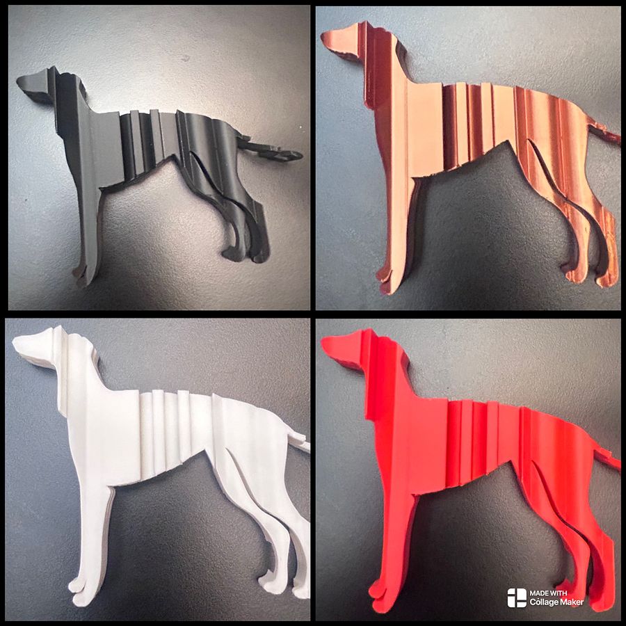 Greyhound 3D Text Flip product image (1)