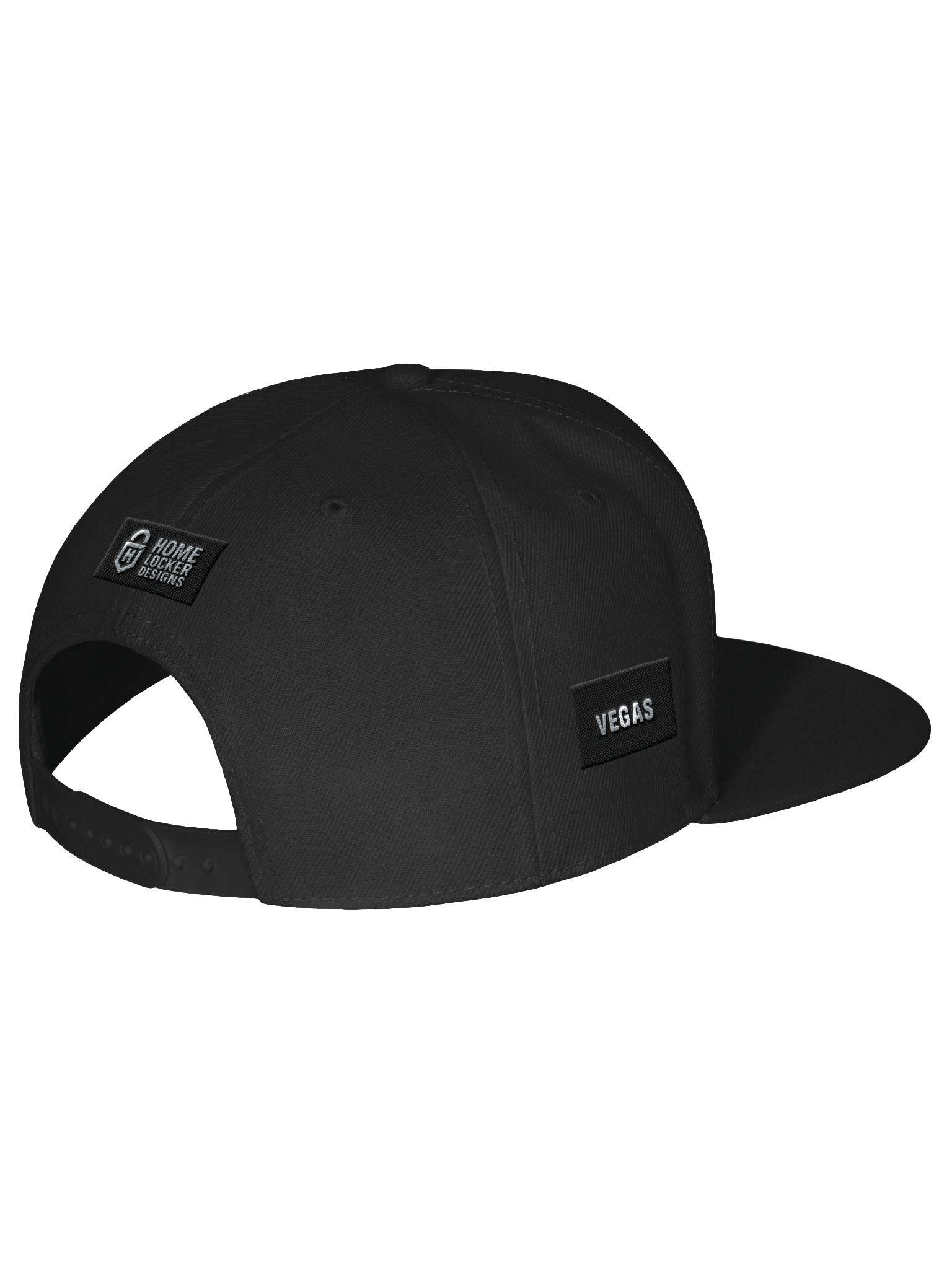 Silver & Black Home Locker Snapback | Vegas Football Fanz | Home Locker product image (7)