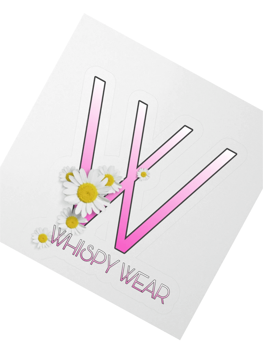 Whispy Wear Logo Sticker product image (1)