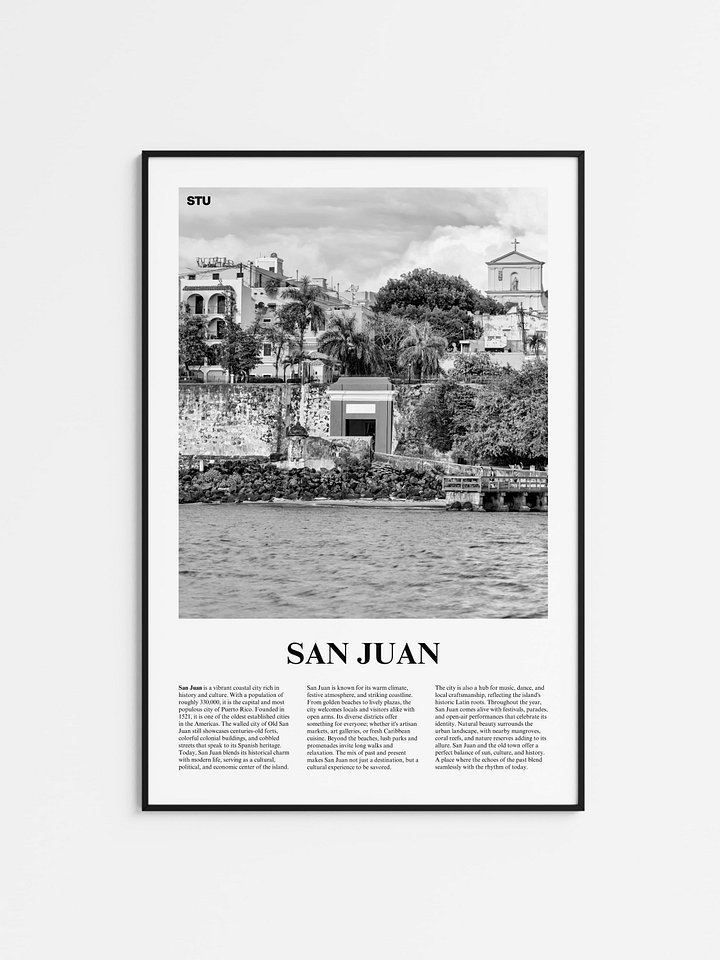 San Juan 01 Newspaper Poster product image (1)