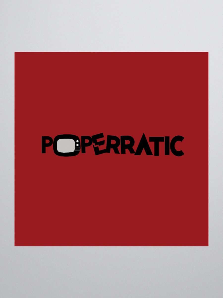 Poperratic - Logo Sticker product image (4)