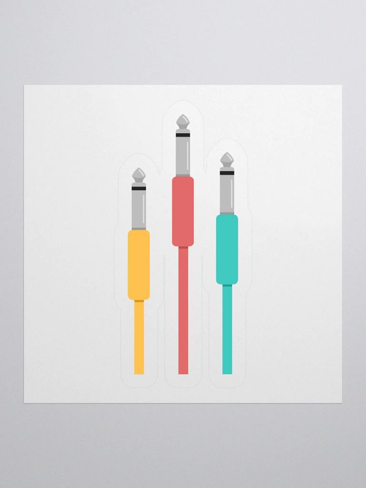 Jack Plugs Sticker product image (1)