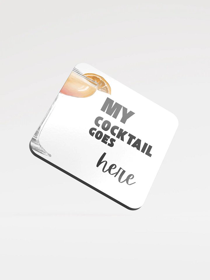 My Cocktail Goes Here Coaster Set product image (1)