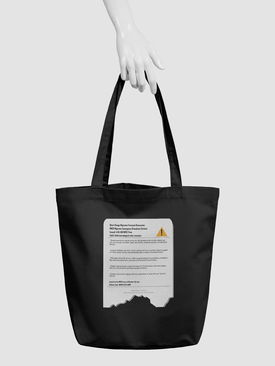 Internal Weather Service: Migraine Report Tote product image (3)
