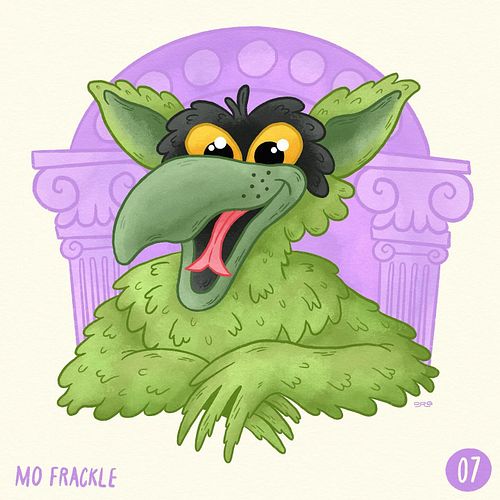 New week, new muppet for the @themuppets 70th! Mo Frackle. 

#themuppets70 #themuppets #mofrackle #frackles