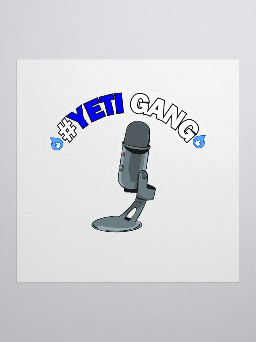 Yeti Gang Vinyl Stickers product image (1)