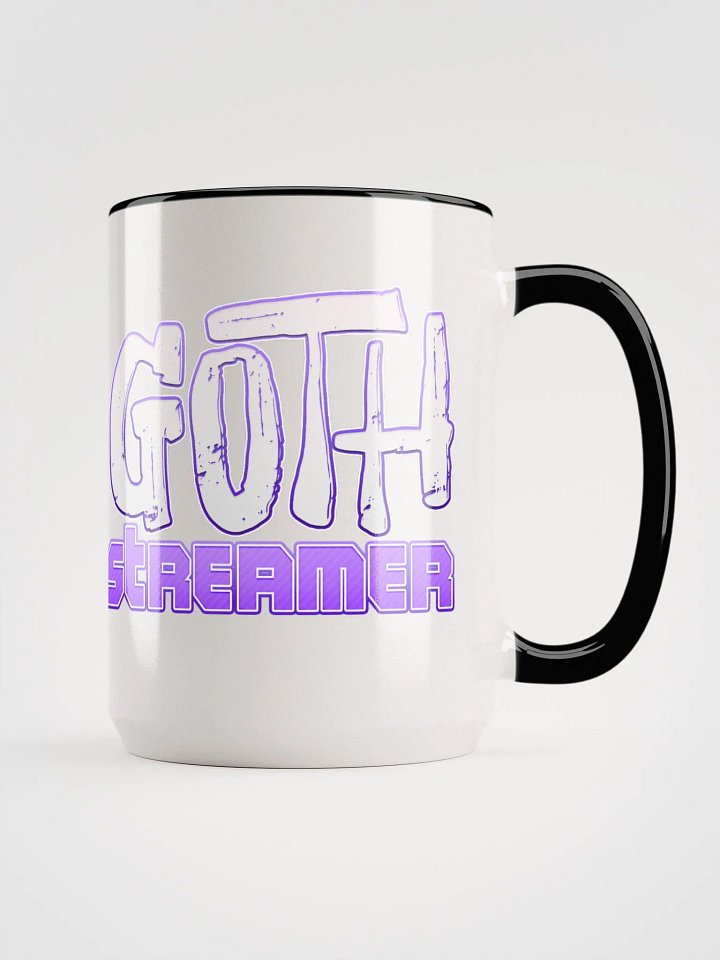 Goth Streamer White Mug product image (2)