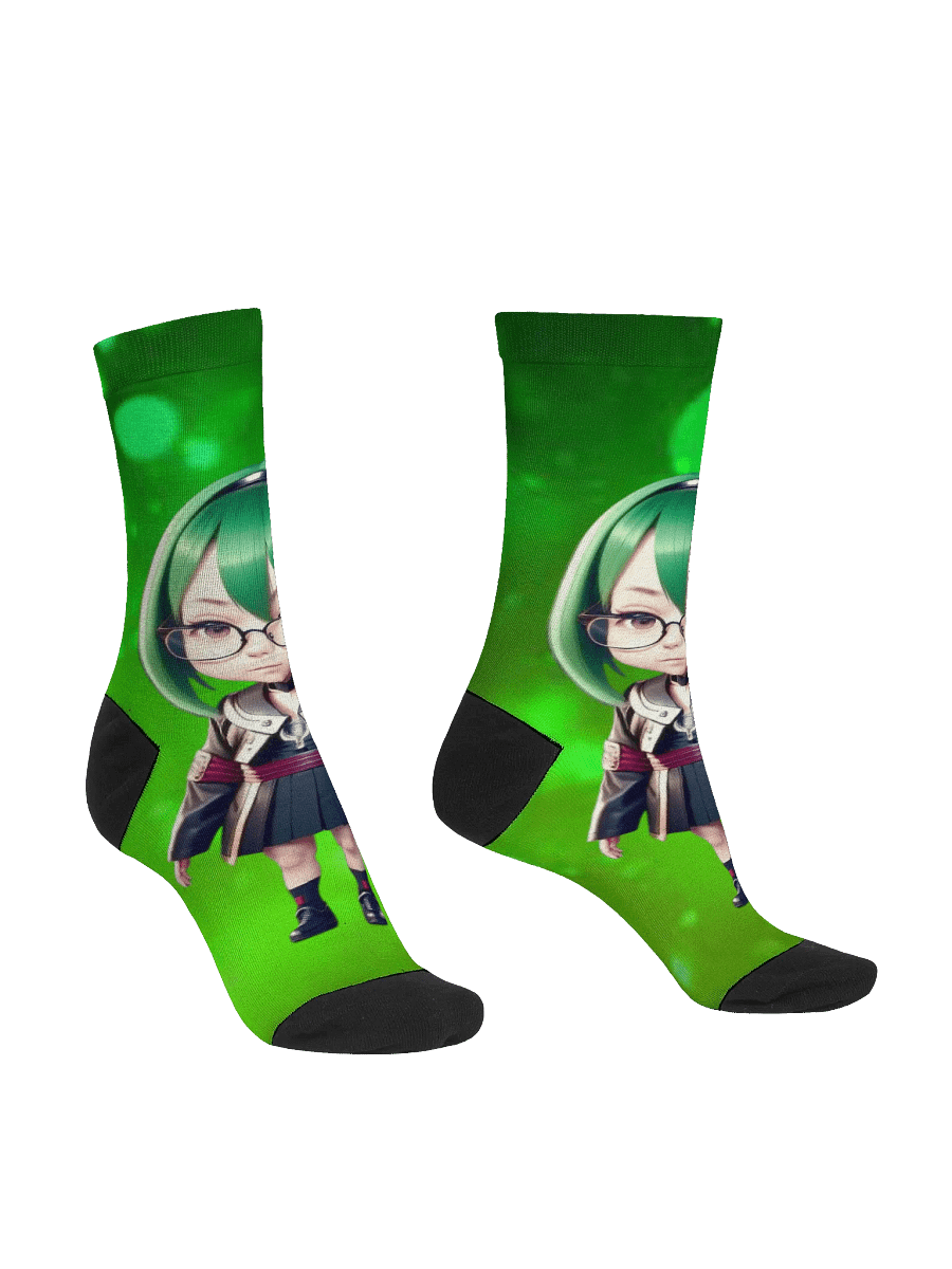 (Green CHIBI) K Socks product image (3)