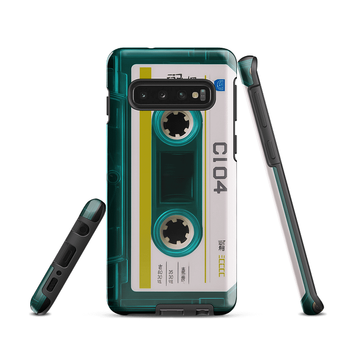 Retro Cassette Samsung® Tough Case product image (1)