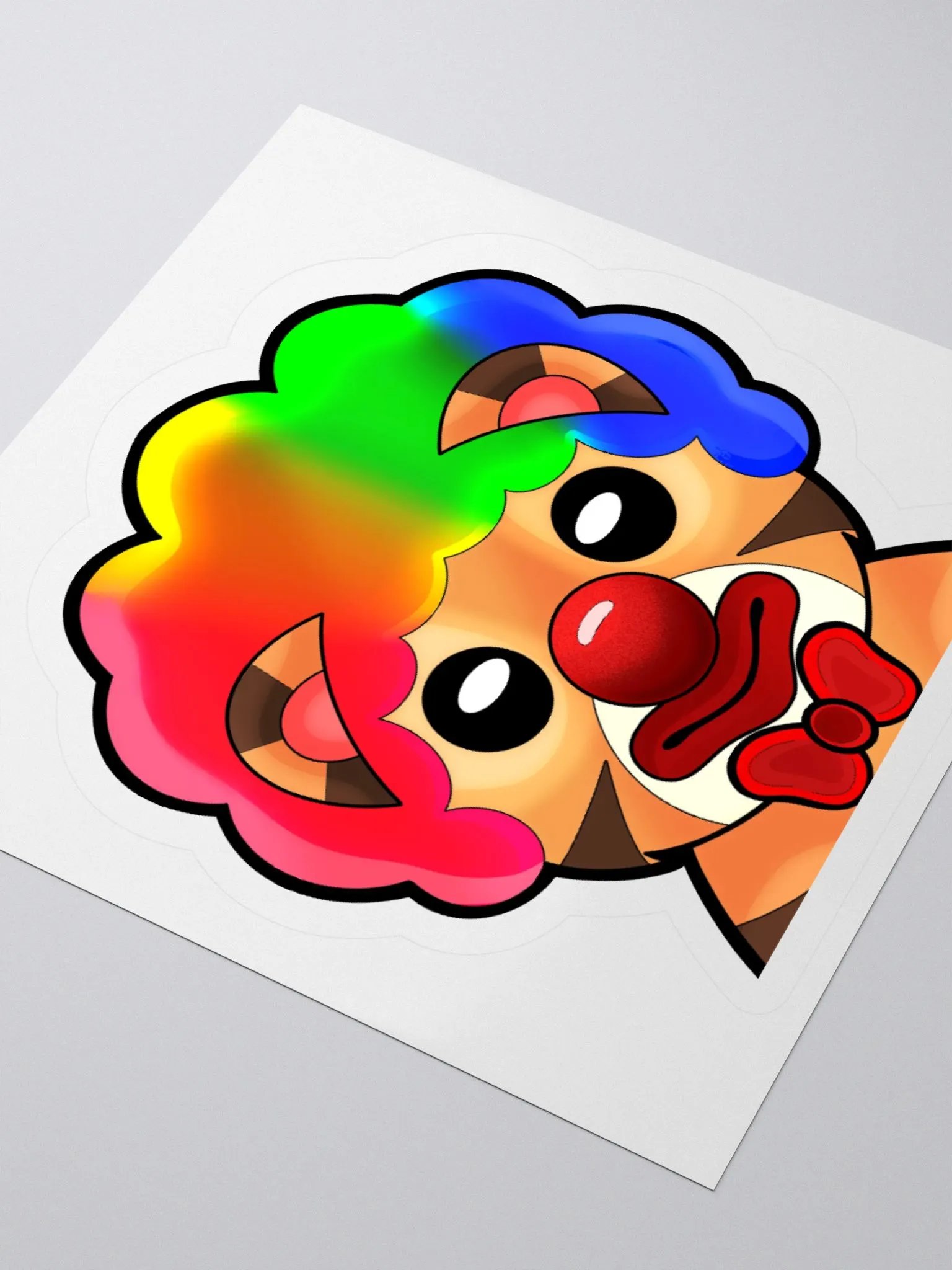 TheMafiaQueen Clown Royal Tiger Sticker product image (9)