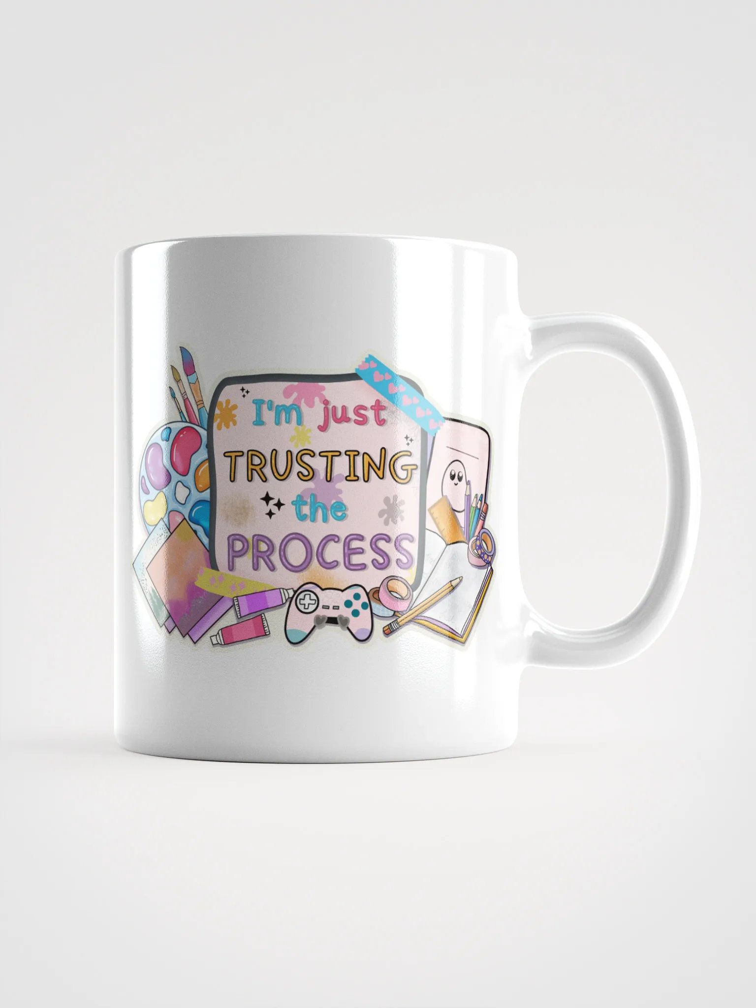 Im just trusting the process mug product image (1)