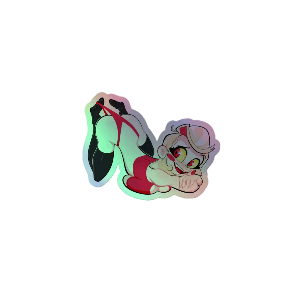 Demon Girl Sticker Holographic product image (1)