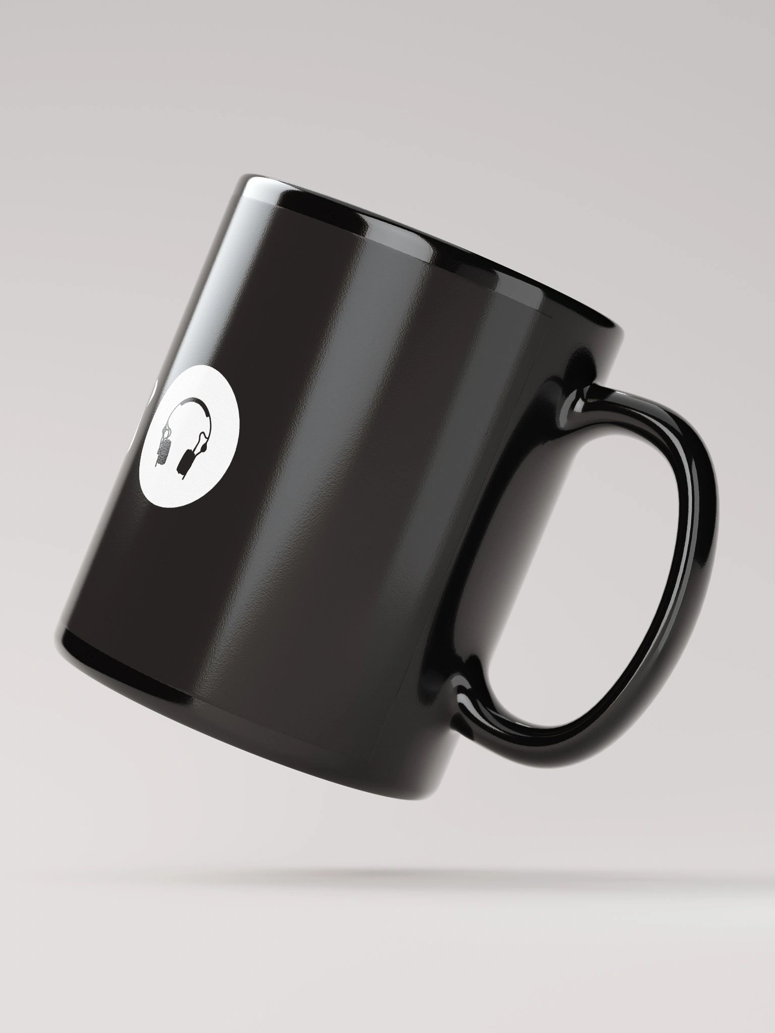 Nickelodeon Logo Black Glossy Mug product image (3)