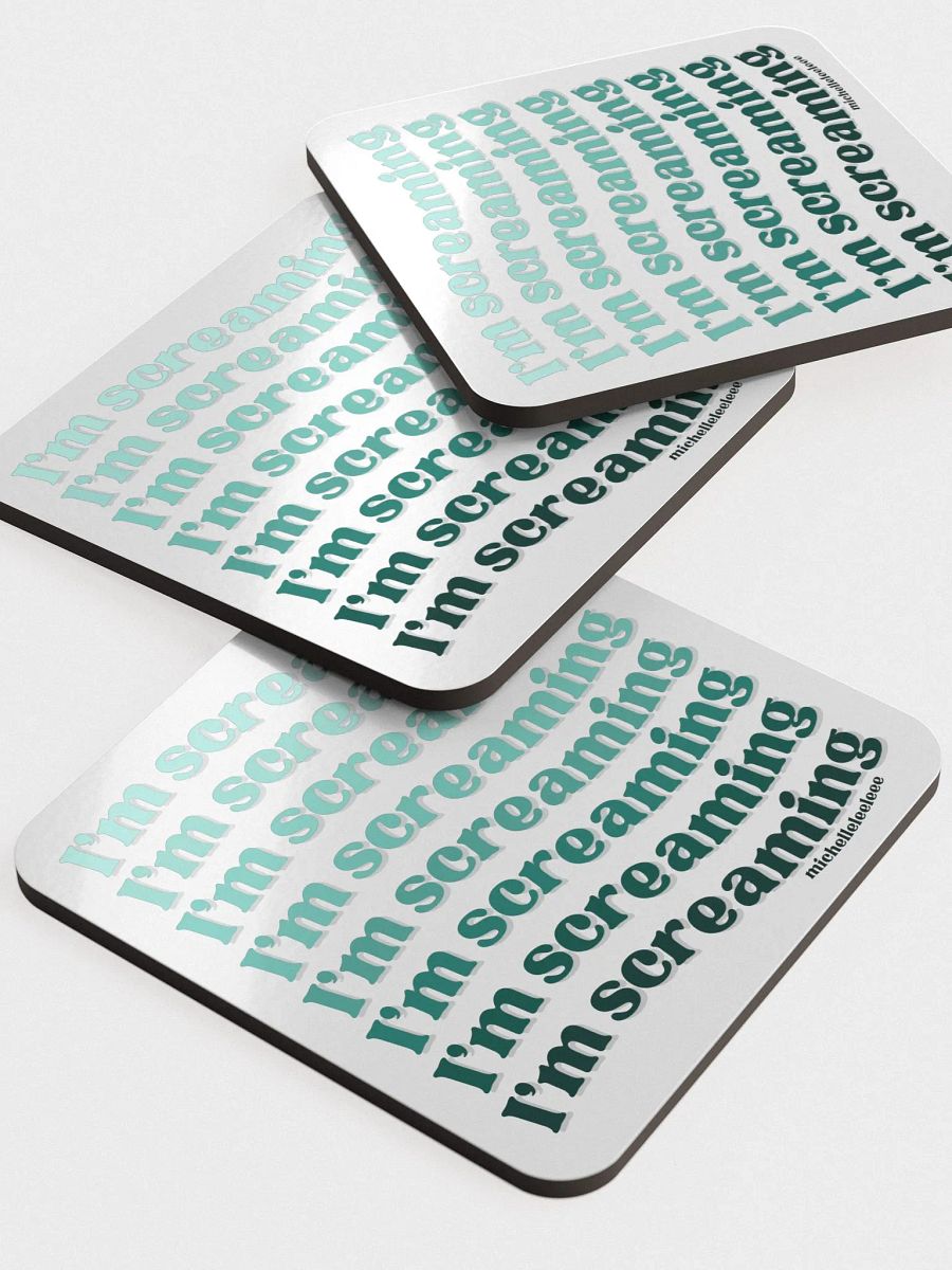 I'm Screaming Gradient Coaster product image (5)