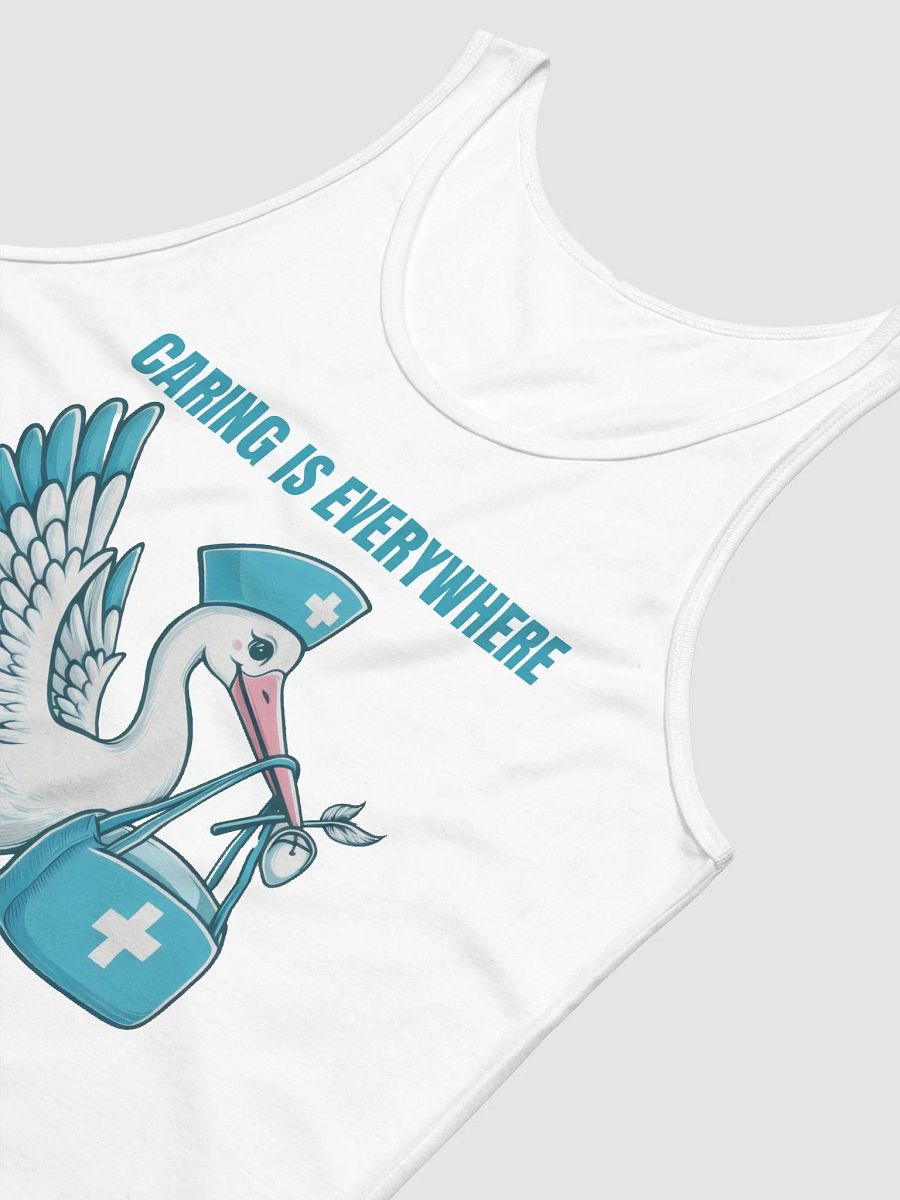 Caring Stork Nurse Jersey Tank product image (58)