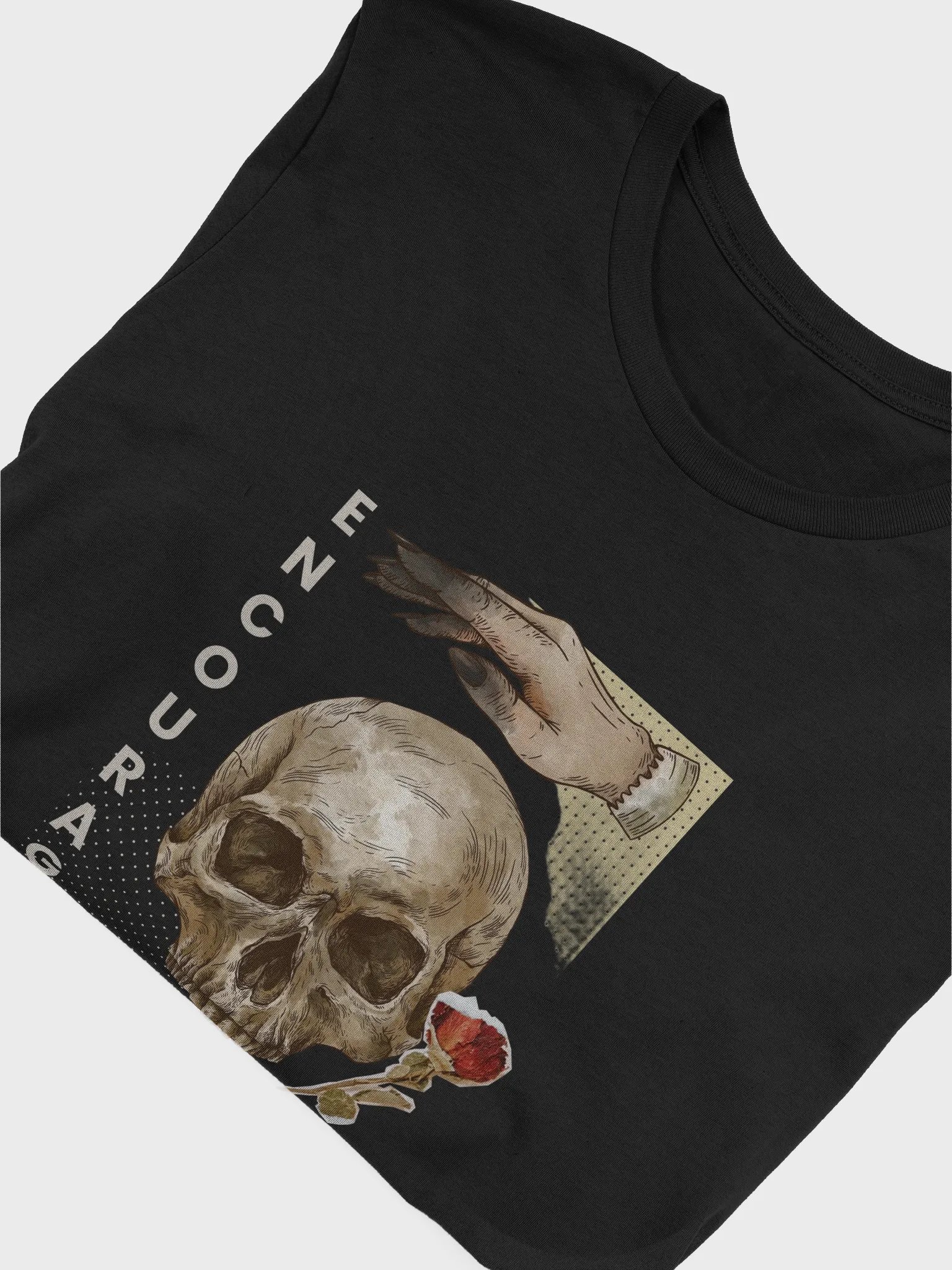 Encouraging Disobedience Skull T-Shirt product image (37)