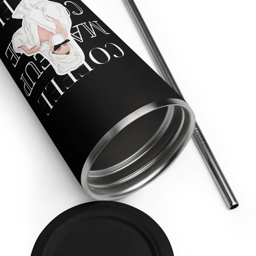 Makeup & Coffee Tumbler With Straw product image (14)