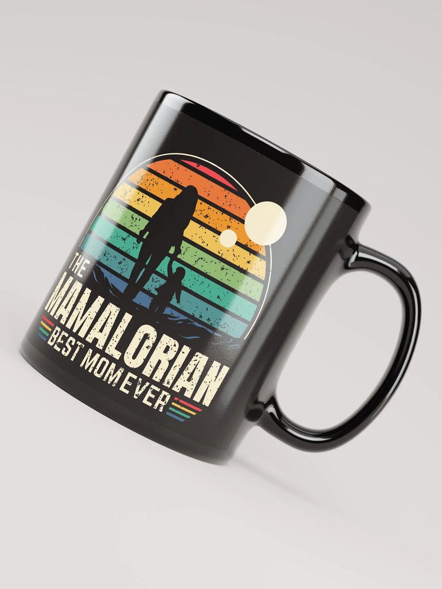 Sunset Mamalorian Best Mom Ever Colorful Mug product image (8)