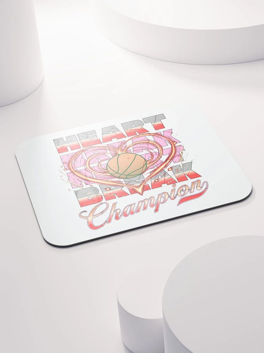 Heartbreak Champion Basketball Mouse Pad product image (5)