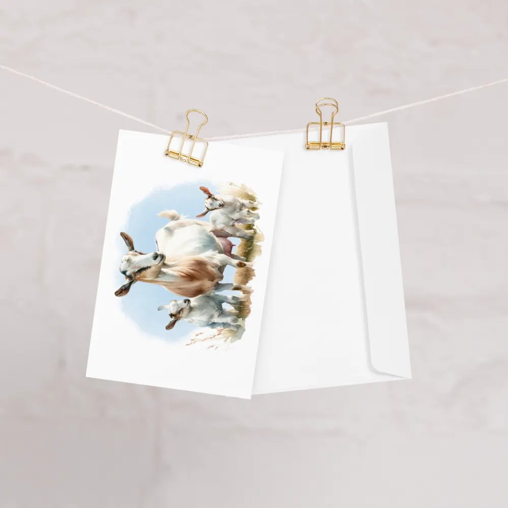 Nigerian Dwarf Mama - Greeting Card product image (10)