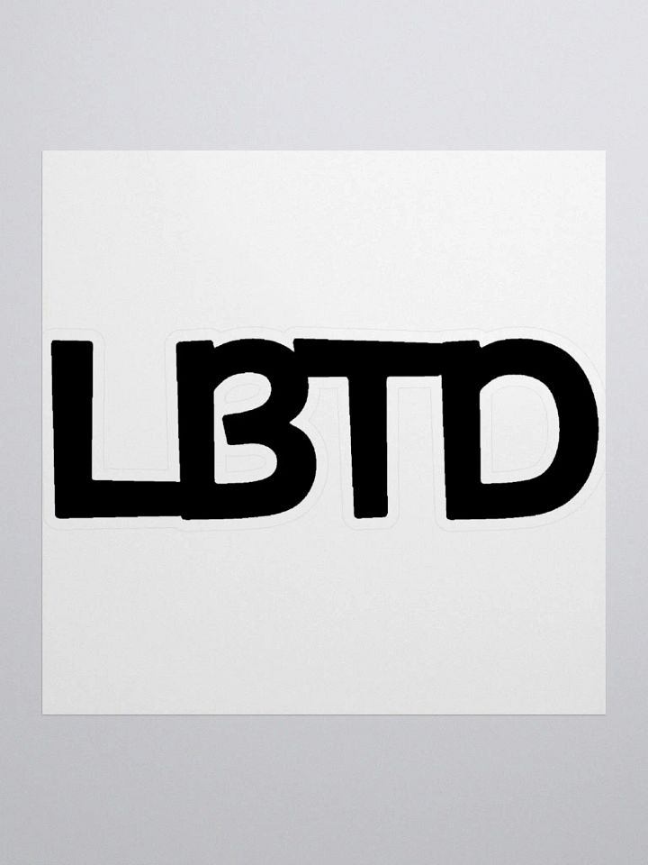 LBTD Logo Sticker product image (2)