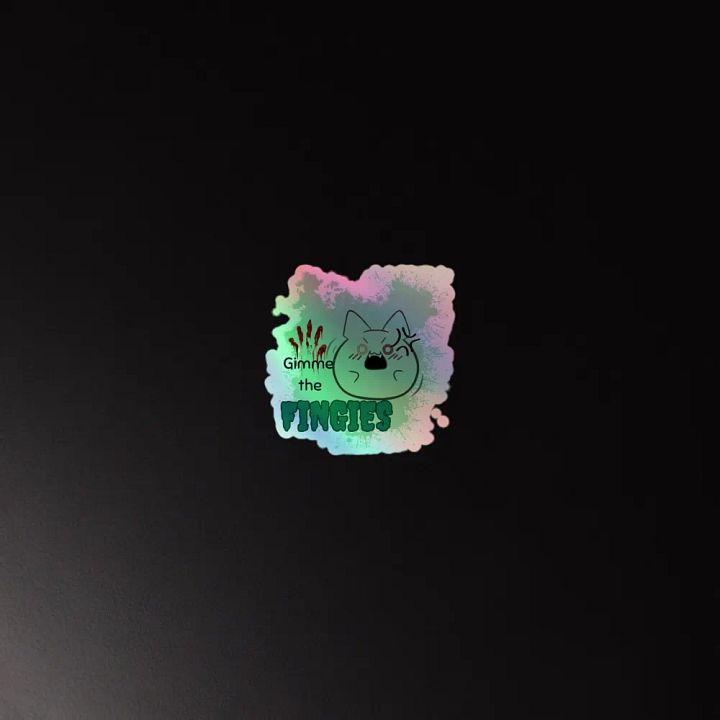 Gimme the Fingies Holo Sticker Pack product image (2)