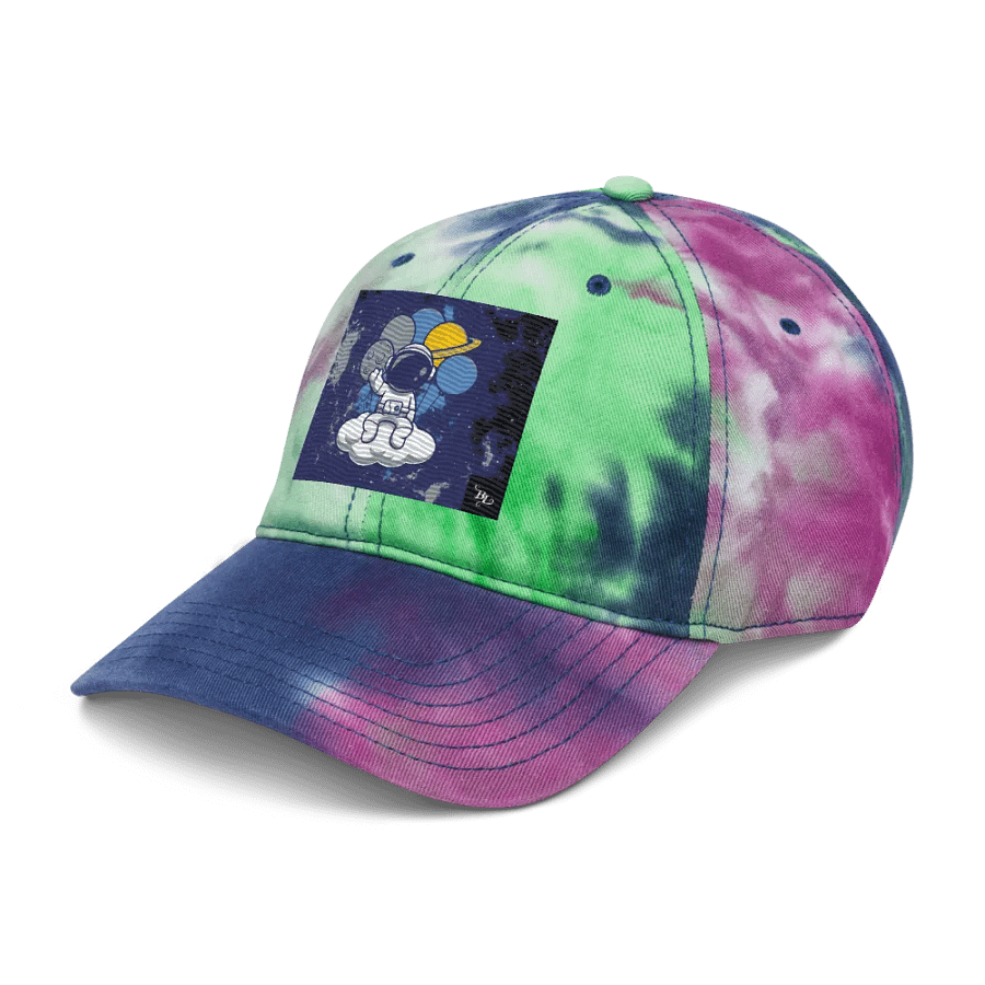 Astronaut Galaxy Solar System cap product image (10)