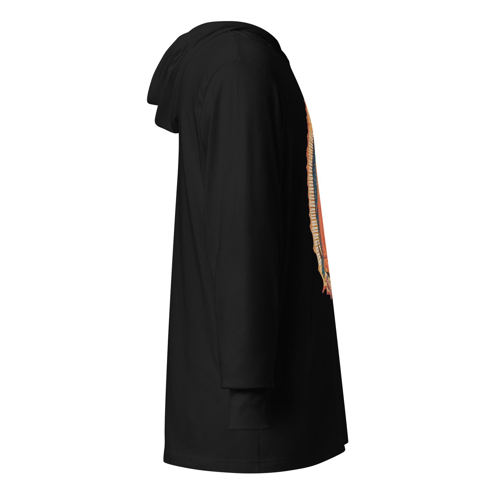 Virgen de Guadalupe - Bella+Canvas Unisex Hooded Long Sleeve Tee product image (8)