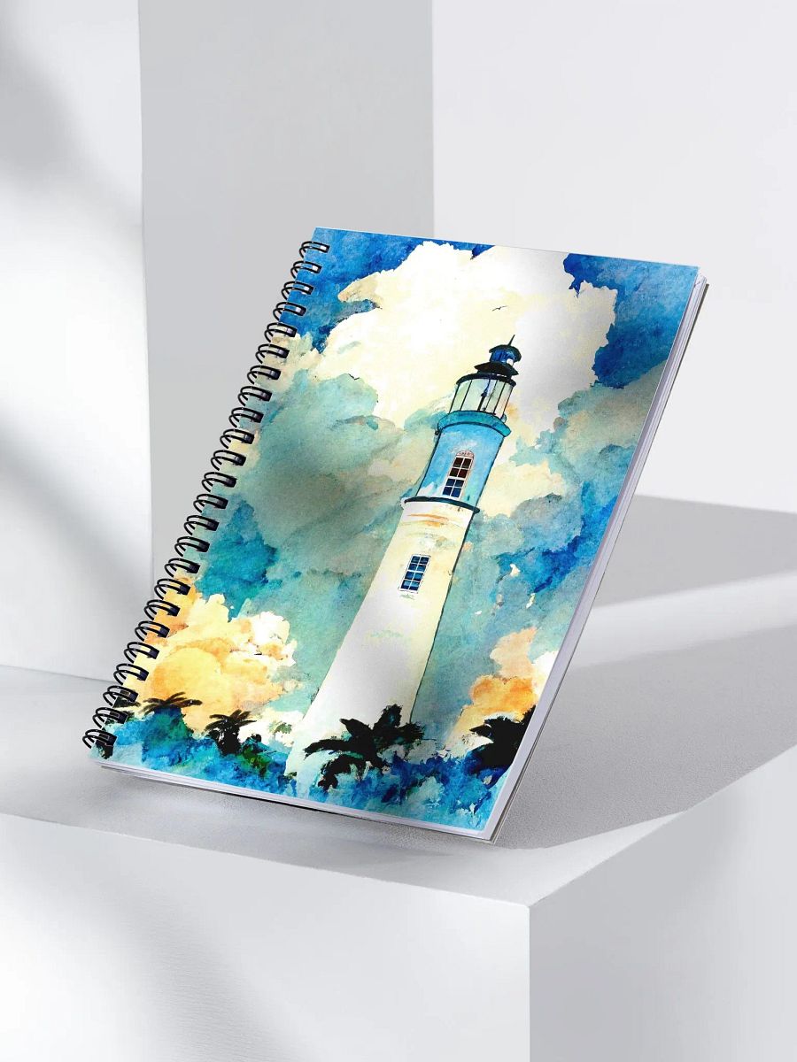 Tropical Vibes - Lighthouse Spiral Notebook product image (3)
