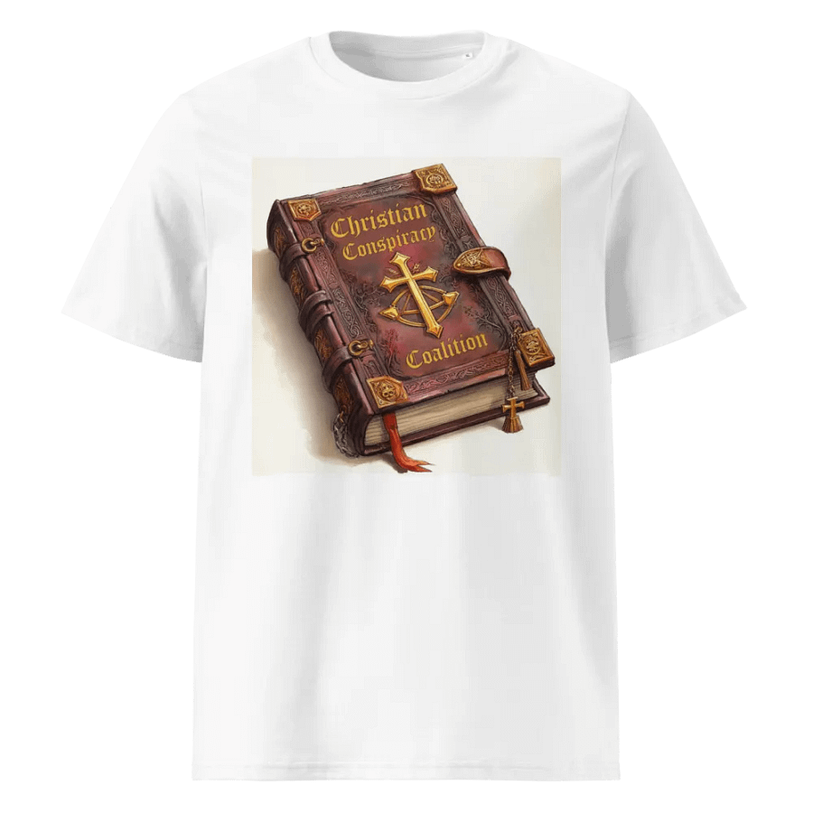 Christian Conspiracy Coalition (Bible Edition) - Organic Cotton Short Sleeve T-Shirt product image (1)