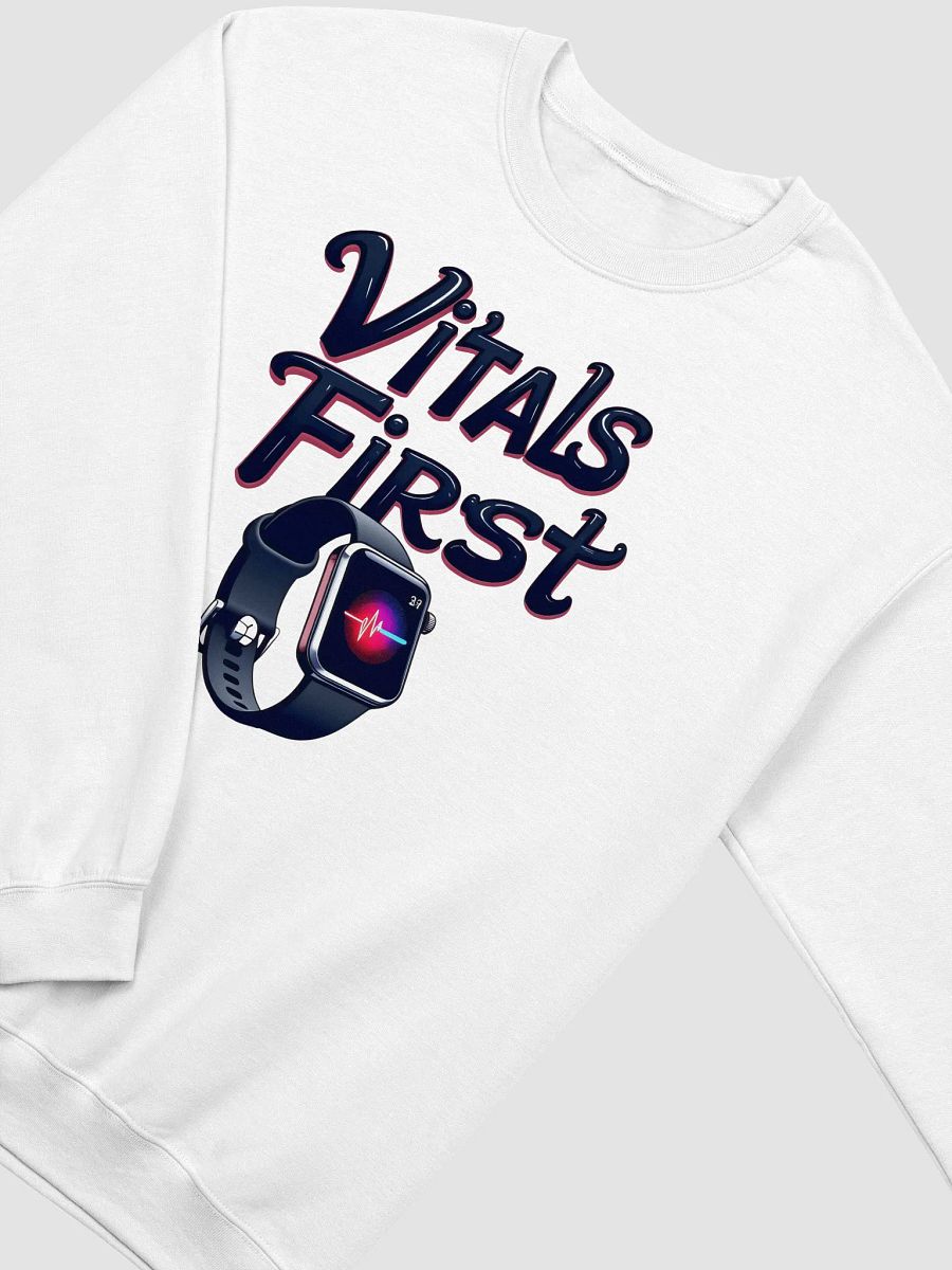 Vitals First Smartwatch Graphic Crewneck Sweatshirt product image (29)
