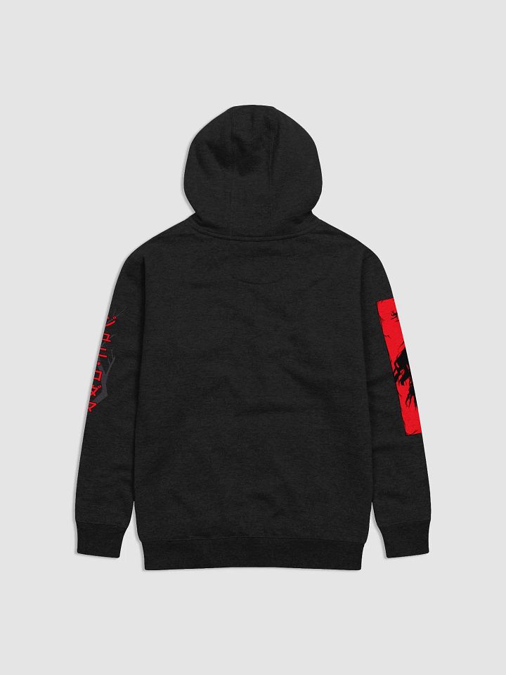 Shadowed Moonlight Red - Unisex Premium Hoodie - Juni Kodama product image (2)