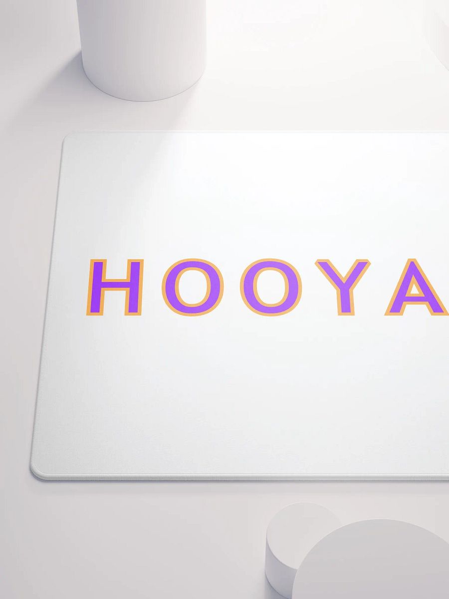 Hooyah Gaming Mouse Pad (White) product image (6)