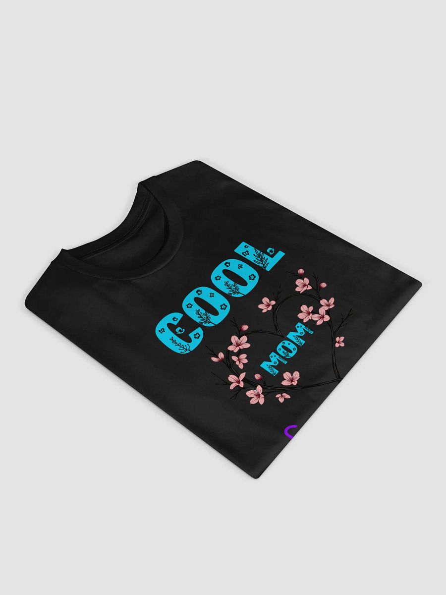 Cool Mom Energy Floral Heart T-Shirt product image (10)
