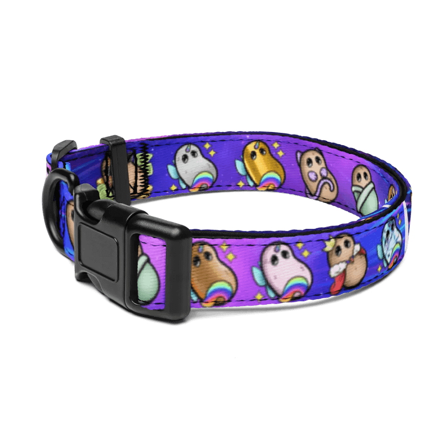 ''patates intergalactiques'' Collier pour animal (L) product image (1)