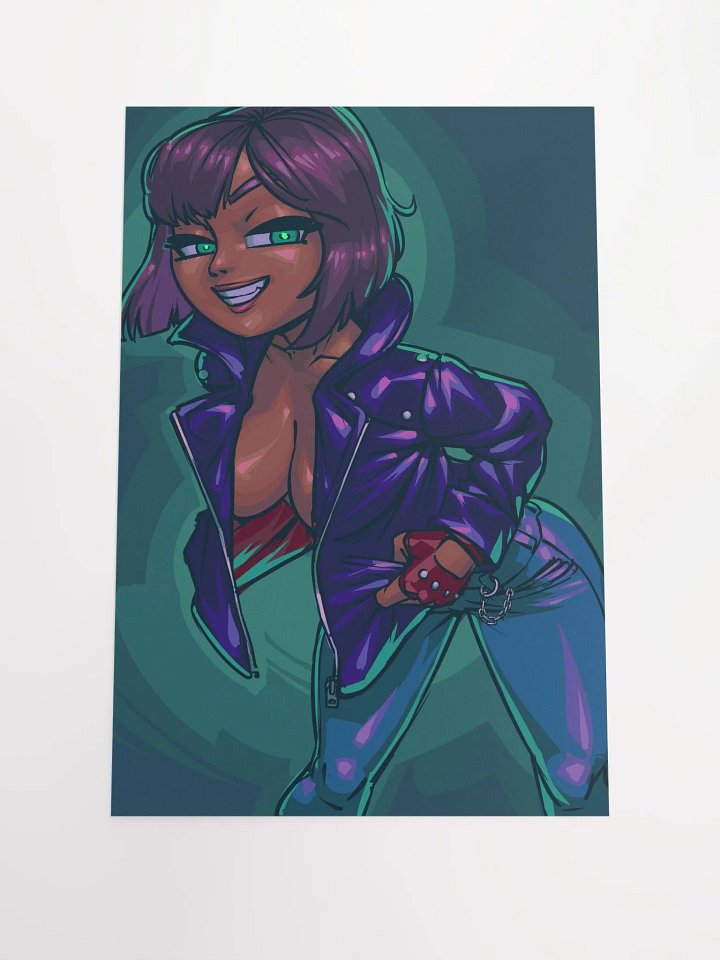 Biker Tea Poster product image (1)
