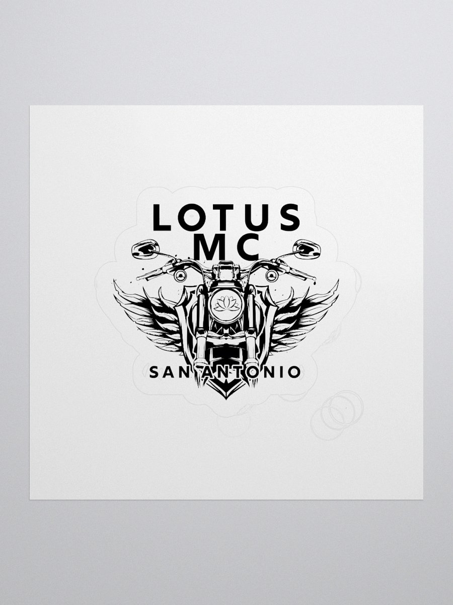 San Antonio Lotus MC Sticker product image (3)