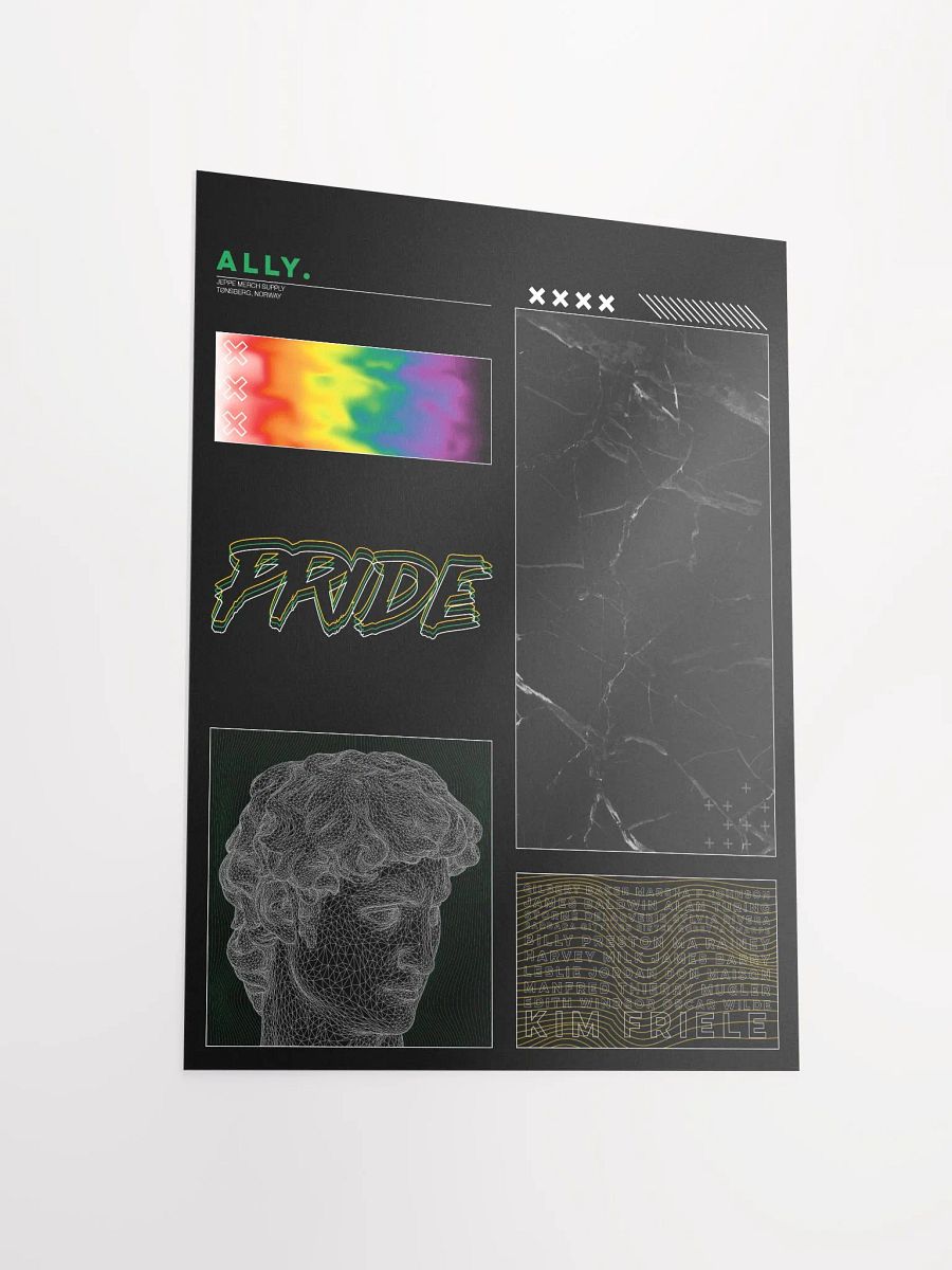 Straight Ally Pride Poster product image (5)