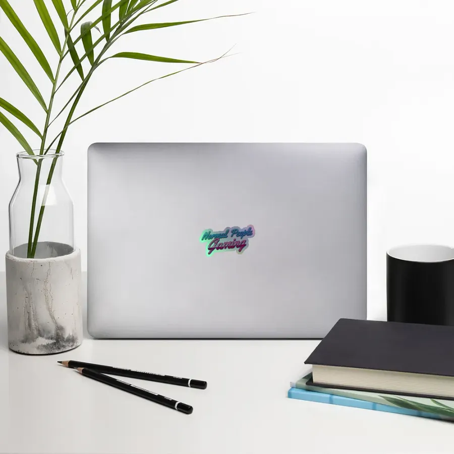 Normal People Gaming Holographic Sticker product image (12)