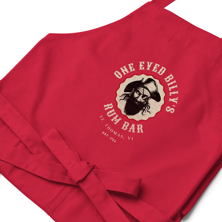 One Eyed Billy's Rum Bar Cotton Twill Apron product image (2)