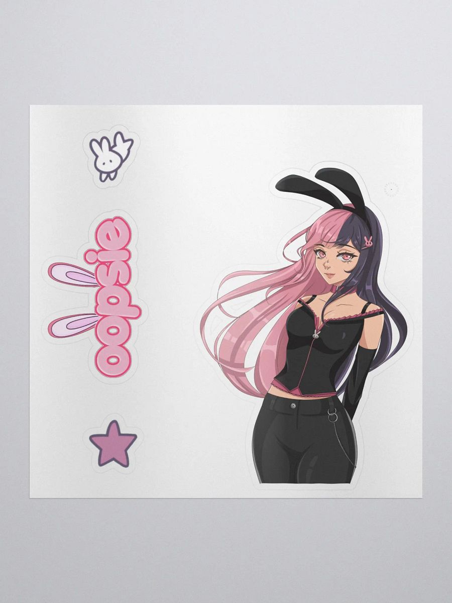 Oopsie Bunny & Logo Stickers product image (1)