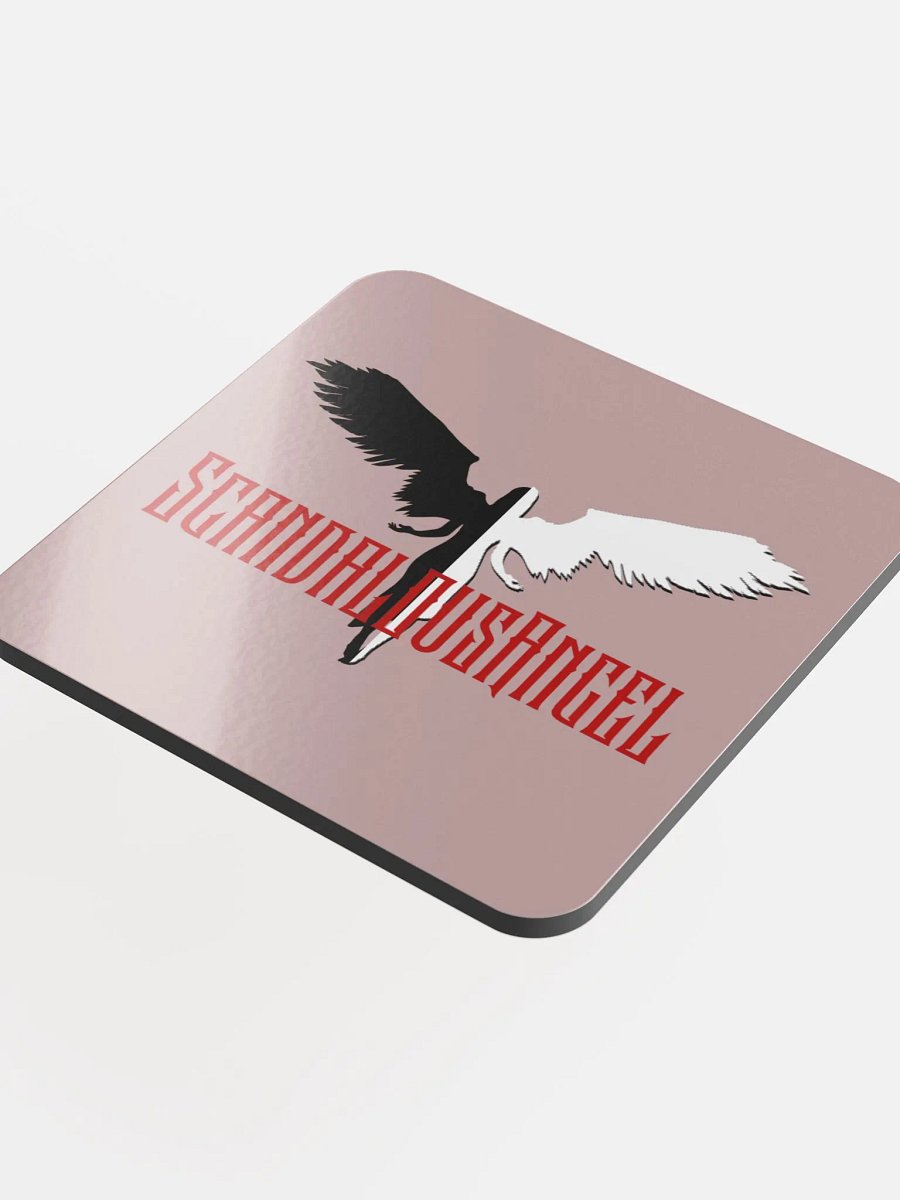 Scandalous Angel's Glossed Cork Coaster product image (3)