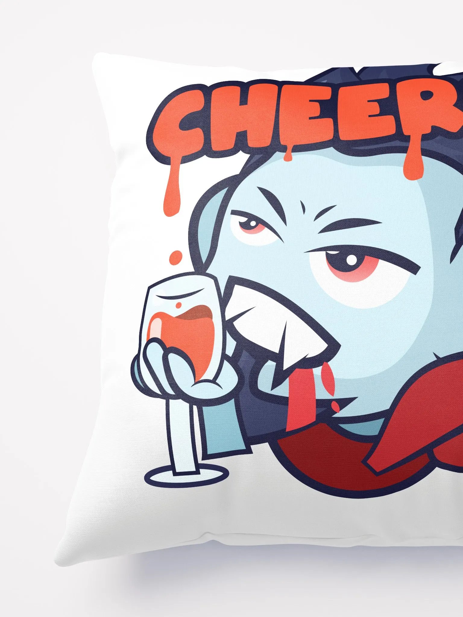 DRACULA CHEERS PILLOW product image (3)